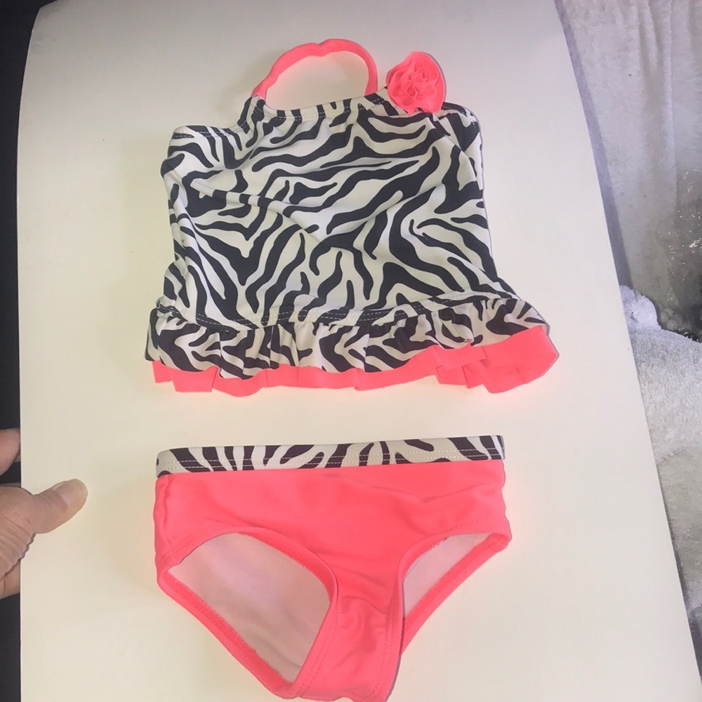 Infant Girl’s 2-Pc Swimsuit
